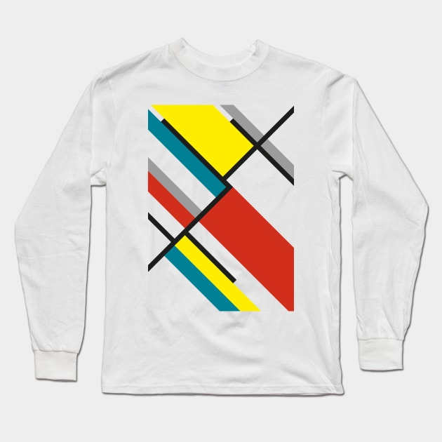 Abstract#84 Long Sleeve T-Shirt by process22